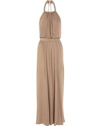 Tibi | Natural Jersey Maxi Dress | Lyst