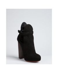 caline platform booties