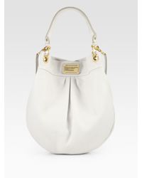 Marc By Marc Jacobs | White Classic Q Hillier Hobo | Lyst