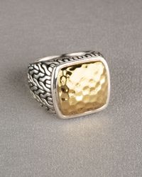 John Hardy | Metallic Palu Ring for Men | Lyst