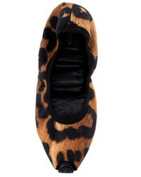 Giambattista Valli | Multicolor Leopard Ballet Flat Org 805 Now | Lyst