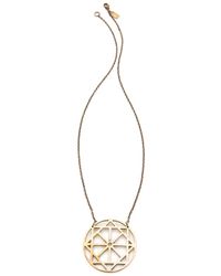 Pamela Love | Metallic 'oculus' Diamond 18k Gold Eye Pendant Necklace | Lyst