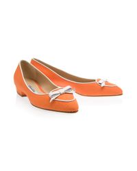 Oscar de la Renta | Orange Ripley Loafer | Lyst