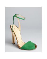 gucci emerald green heels