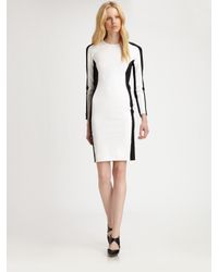 3.1 Phillip Lim | Black Lightweight Long Sleeved Shadow Dress | Lyst