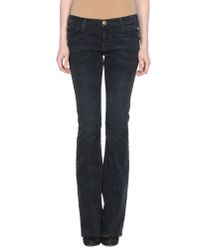 Current/Elliott | Black Casual Trouser | Lyst