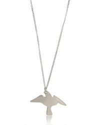 Dior Homme | Metallic Long Metal Bird Pendant Necklace for Men | Lyst