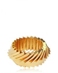 Eddie Borgo | Metallic Overlapping Triangle Bracelet | Lyst