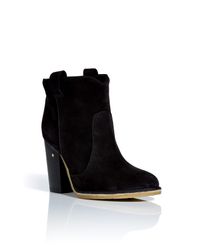 Laurence Dacade | Black Suede Ankle Boots | Lyst