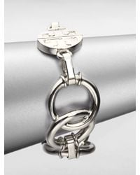 Tory Burch | Metallic Ring Link Bracelet | Lyst