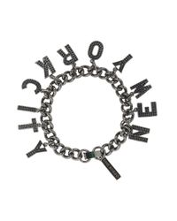 Eddie Borgo | Metallic Silver New York City Bracelet | Lyst