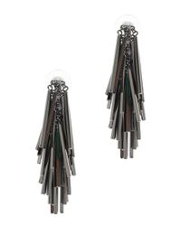 Eddie Borgo | Metallic Silver Tinsel Earrings | Lyst