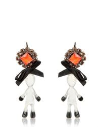 Marni | Multicolor Twin Doll Bow Earrings | Lyst