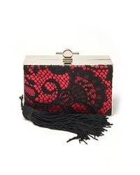 Jason Wu | Brown Lace Box Clutch | Lyst