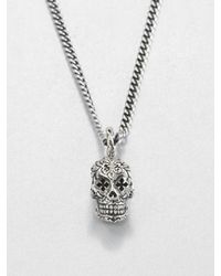 King Baby Studio | Metallic Dead Skull Pendant Necklace for Men | Lyst
