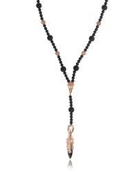 Stephen Webster | Black Bulls Eye Rosary Necklace for Men | Lyst
