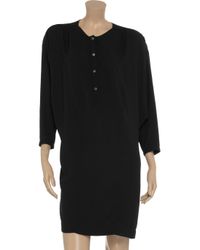 Farhi by Nicole Farhi Black Crepe Dress