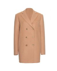 Bottega Veneta Natural Cashmere Coat