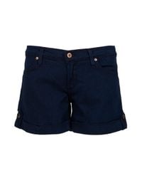 James Jeans | Blue Ivan Cuffed Shorts | Lyst