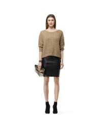 Club Monaco | Metallic Knit Sweater | Lyst