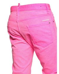 neon pink pants men