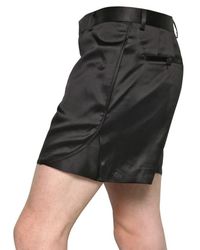 mens silk shorts and shirt