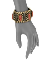 DANNIJO | Brown Textured Cuff | Lyst