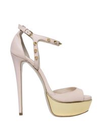 Ruthie Davis | Natural Jupiter Leather Sandals | Lyst