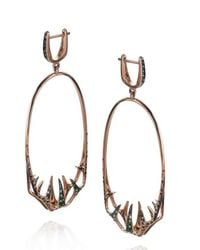 Tomasz Donocik | Pink Venus Fly Trap Hoop Earrings | Lyst