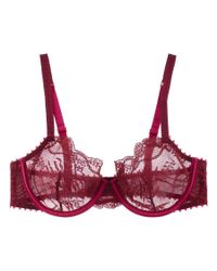 Stella McCartney | Red Stella Mccartney Julia Tumbling Underwire Bra | Lyst