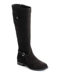 la canadienne lori waterproof suede boots