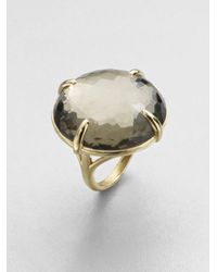 Ippolita | Metallic 18k Gold Pyrite Doublet Cocktail Ring | Lyst