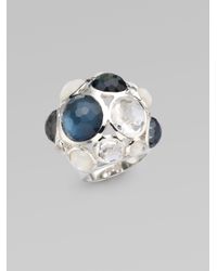 Ippolita | Metallic Mother Of Pearl Quartz Sterling Silver Constellation Ring | Lyst