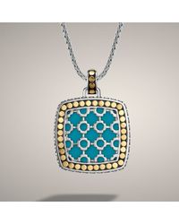John Hardy | Multicolor Square Enhancer | Lyst