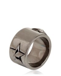 Tomasz Donocik | Blackened Silver Star Ring | Lyst