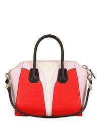 Givenchy | Red Small Antigona Architect Leather Bag | Lyst