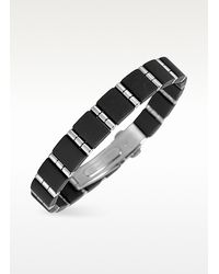 Manuel Zed | Black Hobo Brass Nylon Wax Cord Bracelet for Men | Lyst