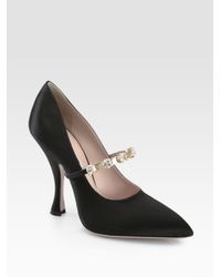 miu miu jeweled pumps