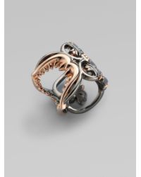 Stephen Webster | Metallic Filigree Shark Jaw Ring | Lyst