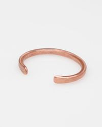 Cause and Effect | Metallic Copper Bar Cuff for Men | Lyst