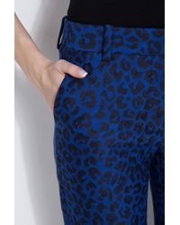 Lyst - 3.1 phillip lim Cropped Pencil Pants in Blue
