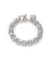 1AR By Unoaerre | Metallic Rolo Chain Link Bracelet | Lyst