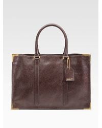 Fendi | Brown Classico No. 4 Leather Tote | Lyst