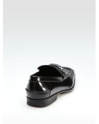 Ferragamo | Black Cantino Moccasins for Men | Lyst