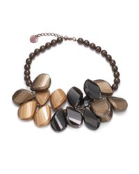 Pono | Brown Pretty Petal Choker | Lyst