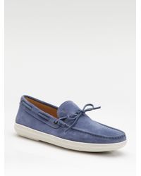 Tod's | Blue Laccetto Marlin Hyannisport for Men | Lyst