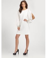 Elie Tahari | White Pencey Dress | Lyst