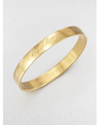 kate spade new york | Metallic Bride Bangle Bracelet | Lyst