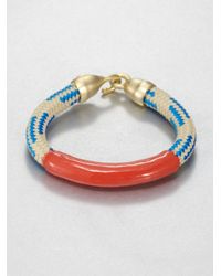 Orly Genger By Jaclyn Mayer | Multicolor Annabelle Enamel Dipped Rope Bracelet | Lyst