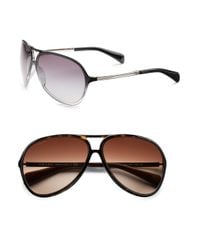 Prada | Brown Aviator Sunglasses for Men | Lyst